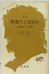 精神力とは何か 一心的緊張力とその異常