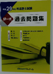 択一式過去問題集　平成29年度 司法書士試験