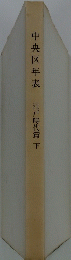 中央区年表　江戸時代篇　下