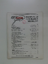 JOURNAL of INSURANCE MEDICINE　1989年2月号