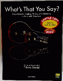 What’s That You Say