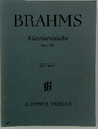 BRAHMS　Klavierstucke　Opus 119