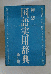 国語実用辞典　特装