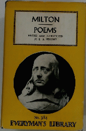 MILTON POEMS　EVERYMAN'S LIBRARY　No.384