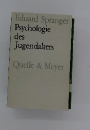 Psychologie des Jugendalters
