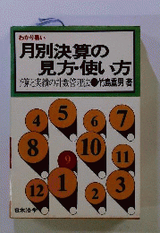 月別決算の見方 使い方ー予算と実績の計数管理法