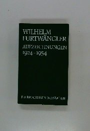 AUFZEICHNUNGEN 1924-1954　F.A.BROCKHAUS WIESBADEN