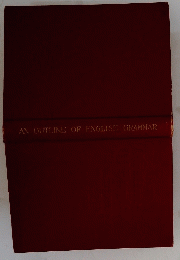 AN OUTLINE OF ENGLISH GRAMMAR