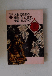 大和文華館の彫刻、金工、漆工、.染織、玉、ガラス