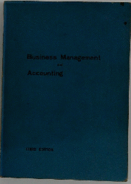 Business Management and Accounting　THIRD EDITION