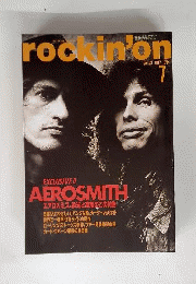 「雑誌」ロッキングオン rockin’on1994.7 表紙 エアロスミス