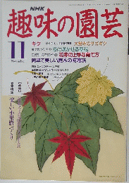 NHK趣味の園芸　1991年11月号