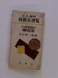 材積表便覧