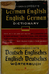 Langenscheidt’s German-english English-german Dictionary