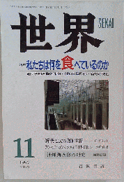 世界 １９９７年 １１月 特集 私たちは何を食べているのか