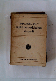 IMMANUEL KANT Kritik der praktischen Vernunft