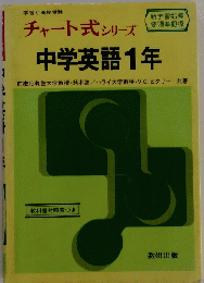 中学英語1年　チャート式シリーズ