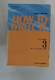 GOOD ENGLISH HOW TO　WRITE　IT　3