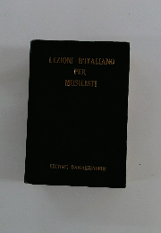 LEZIONI D'ITALIANO PER MUSICISTI