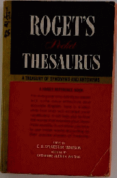 Roget's Pocket Thesaurus: A Treasury of Synonyms and Antonyms