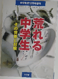 荒れる中学生