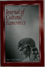 Journal of Cultural Economics　2003年2月号　Vol.27　No.1