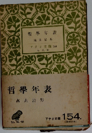 哲學年表