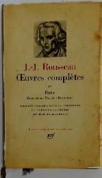 J.-J.Rousseau　?uvres completes IV