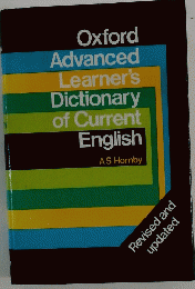 Oxford Advanced Learner's Dictionary of Current English