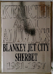 KENICHI ASAI ALL・LYRICS BLANKEY JET CITY SHERBET 1991-1997