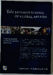 Yale JACKSON SCHOOL  OF GLOBAL AFFAIRS