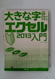 大きな字 で わかり やすい エクセル 2013入門