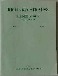 Lieder-Album von Richard Strauss.
