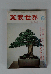 盆栽世界第　1975年6月号