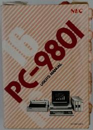 PC-9801 USER'S MANUAL　16