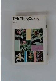 月刊百科　　1981年7月号　　no.225