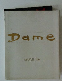 Dame　MARCH 1986