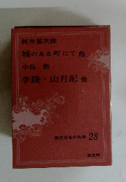 梶井基次郎城のある町にて他　現代日本の名作 28