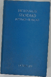 DICTIONNAIRE STANDARD FRANCAIS-JAPONAIS スタンダード仏和辞典 増補改訂版 TAISHUKAN ライン引き数１０ページあり