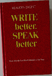 Write Better, Speak Better