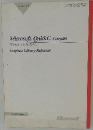 Microsoft.QuickC.Compiler Graphics Library Reference 