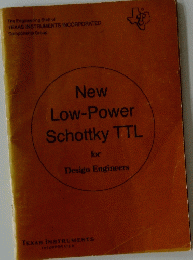 New Low-Power Schottky TTL for Design Engineers