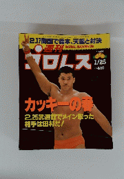 プロレス　平成6年1月25日発行