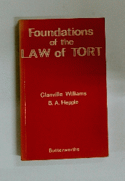 foundations of the law of tort