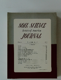 SOIL SCIENCE Society of America JOURNAL　Vol.４１　１９７７年１１．１２月号　No. ６