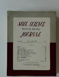 SOIL SCIENCE JOURNAL Society of America Volume 41 September-October 1977