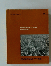 FAO SOILS BULLETIN 12 the response of wheat to fertilizers
