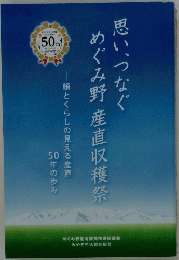 思い、つなぐめぐみ野産直収穫祭