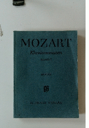 MOZART　Klaviersonaten　band　I