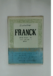FRANCK ZWEI PRAELUDIUM フランク 二つのプレリュード